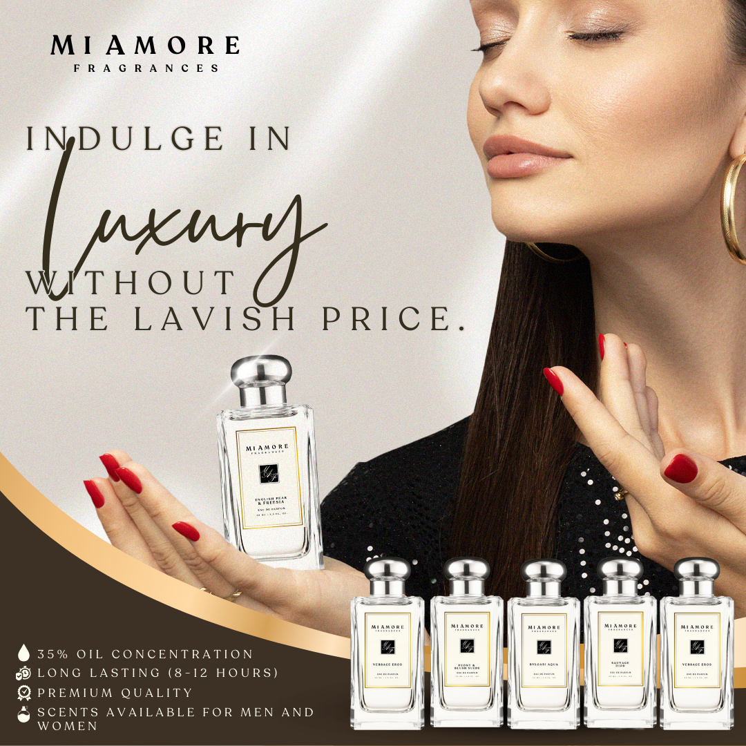 MIAMORE PERFUME FOR MEN and WOMEN | EAU DE PARFUM PREMIUM QUALITY OIL BASED