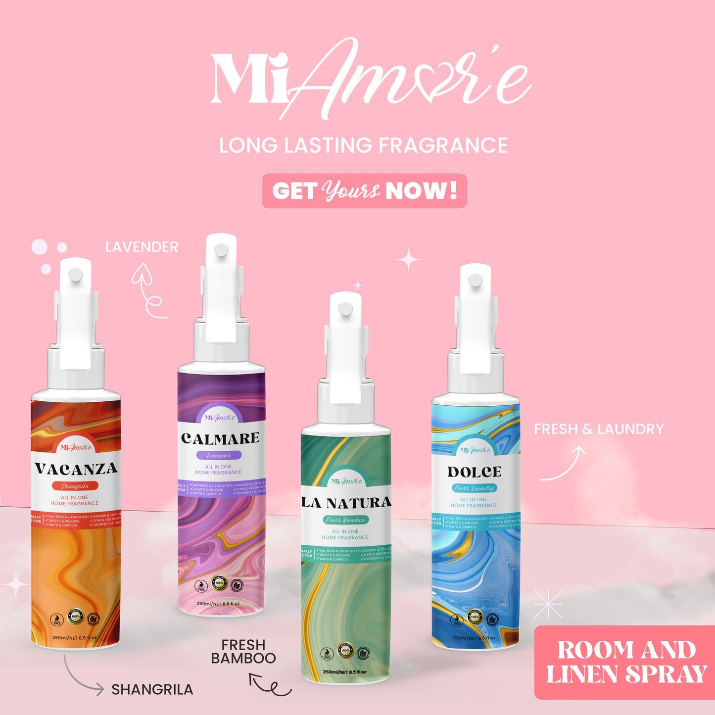 Mi Amore All-in-one Home Fragrances with freebies